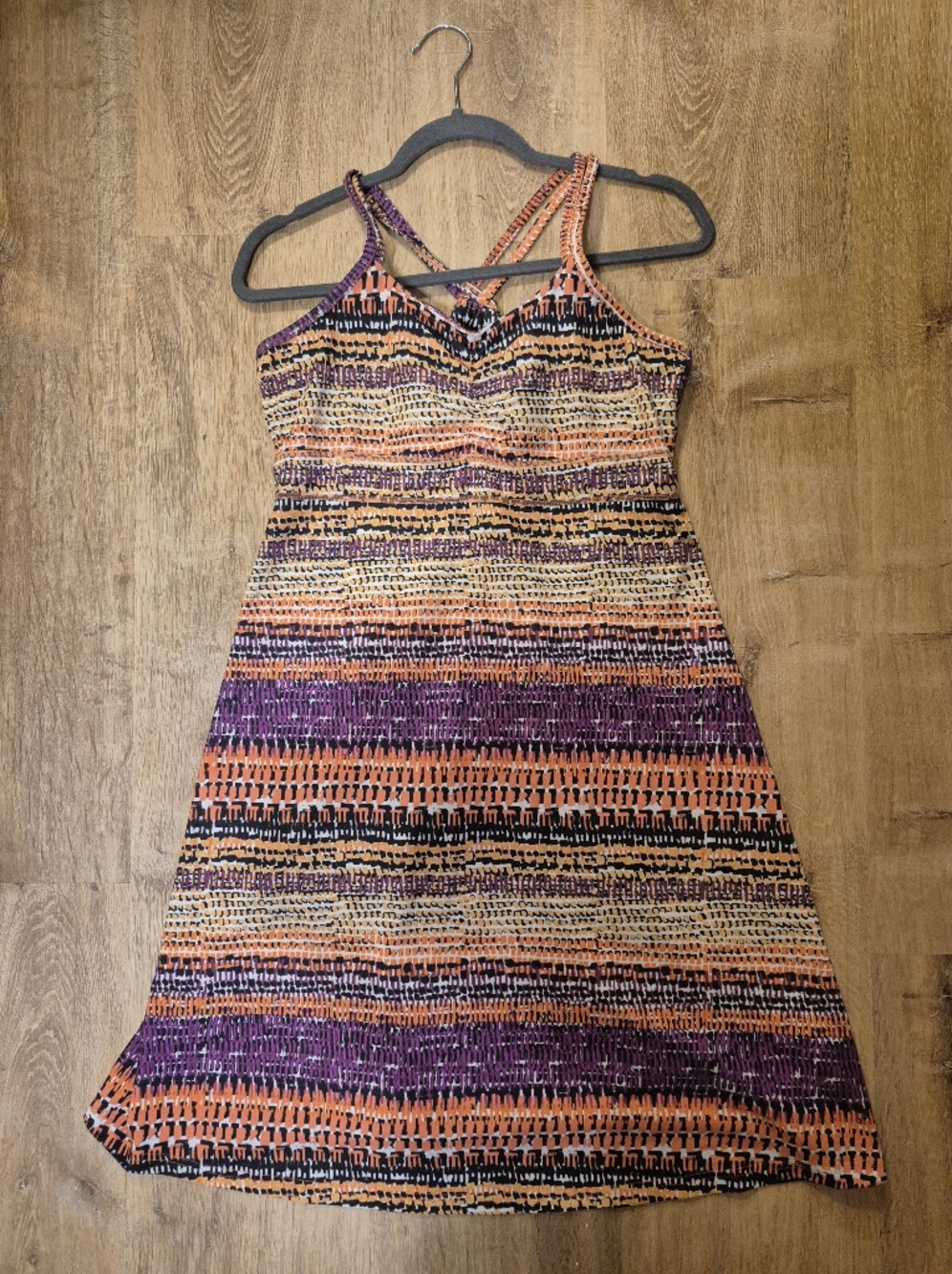 Marmot Womens Outdoor Athliesure Summer Print Dress Size Large